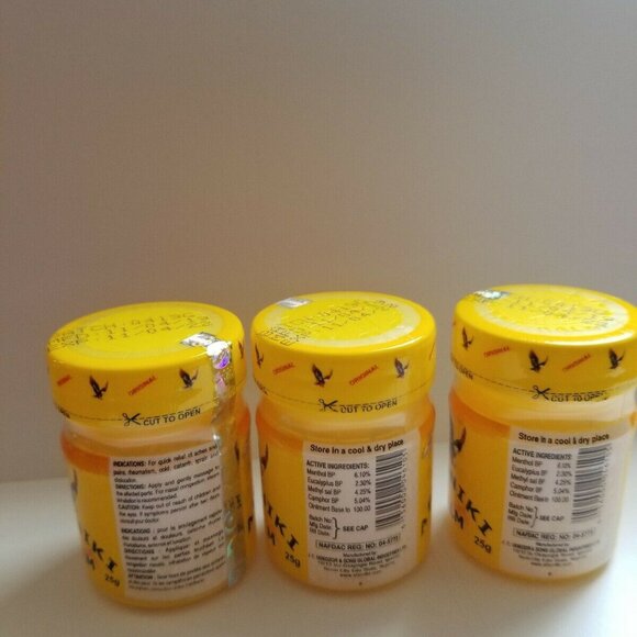 Aboniki Hot Balm - Menthol | Eucalyptus | Camphor. Pain, Arthritis, Colds, - Picture 1 of 4